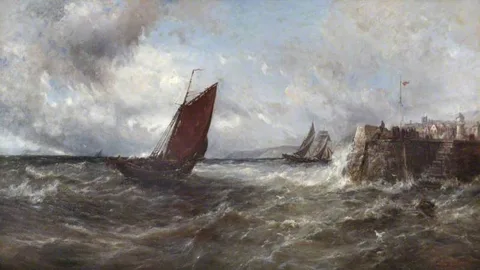 Gustave de Breanski, Seascape