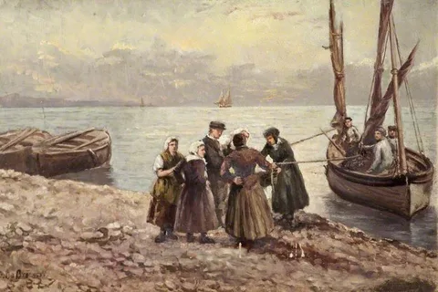 Gustave de Breanski, Fisherwomen