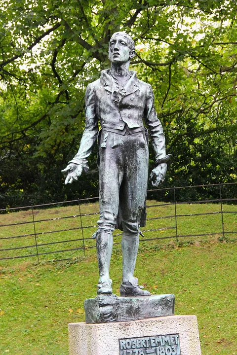 Jerome Connor, Robert Emmet statue, Dublin