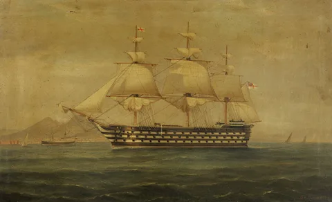 Antonio de Simone the Elder, HMS Victoria