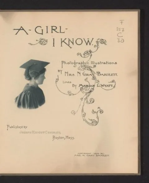 Gray Bartlett, Meisje met een academische baret