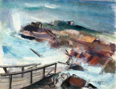 Joseph De Martini, Turbulent Sea