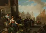 Hendrik Martensz Sorgh, The Vegetable Market