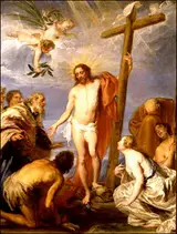 Johann Boeckhorst, The Triumphant Christ Forgiving Repentant Sinners