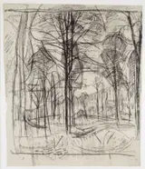 Piet Mondrian, Forest: study for the trees