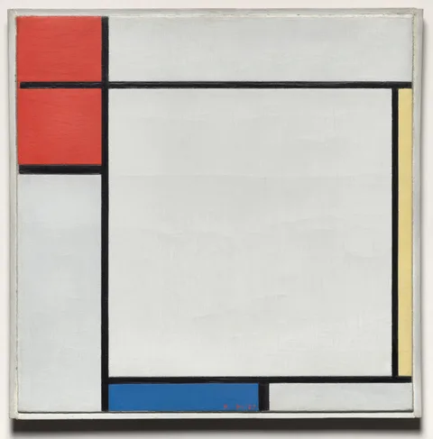 Piet Mondrian, Composition with Red, Yellow, and Blue