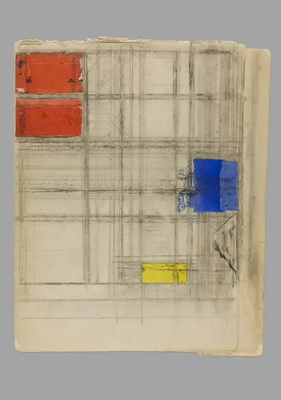 Piet Mondrian, Study for a Composition