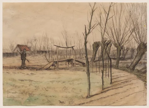 Piet Mondrian, Landscape at Loosduinen