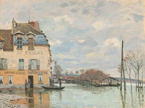 Alfred Sisley, Flood at Port-Marly