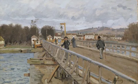 Alfred Sisley, Passerelle d'Argenteuil
