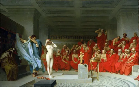 Jean-Léon Gérôme, Phryne before the Areopagus
