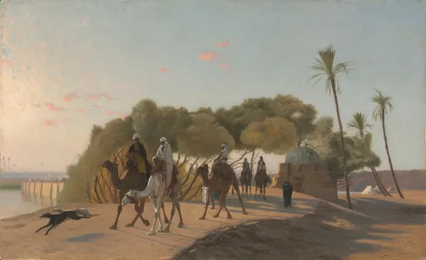 Jean-Léon Gérôme, Leaving the Oasis