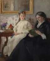 Berthe Morisot, The Mother and Sister of the Artist