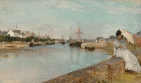 Berthe Morisot, The Harbor at Lorient