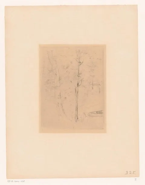 Berthe Morisot, Arbustes au bord de l'eau
