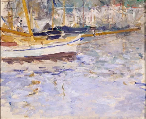 Berthe Morisot, The Port of Nice