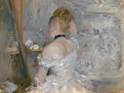 Berthe Morisot, Woman at Her Toilette