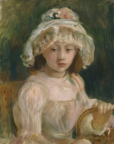 Berthe Morisot, Young Girl with Hat