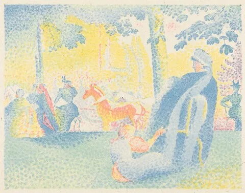Henri-Edmond Cross, Les Champs-Elysées