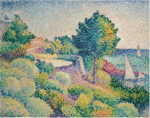 Henri-Edmond Cross, Route du Lavandou vers Saint-Clair