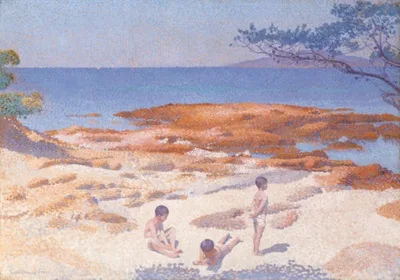 Henri-Edmond Cross, Beach at Cabasson (Baigne-Cul)
