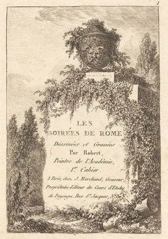 Hubert Robert, Title Page