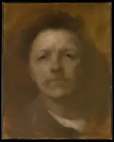 Eugène Carrière, Self-Portrait