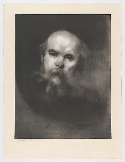 Eugène Carrière, Portrait of Paul Verlaine