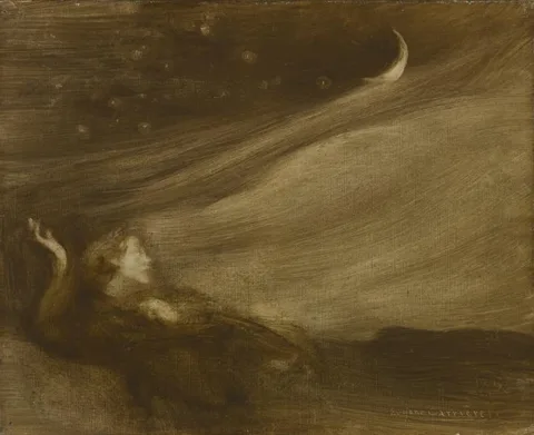 Eugène Carrière, The Contemplator