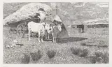 Giovanni Fattori, Oxen Yoked to a Cart (Maremma) (Bovi al carro (Maremma))