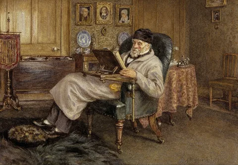 Helen Allingham, Thomas Carlyle