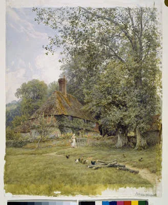 Helen Allingham, Valewood Farm, Haselemere, Surrey