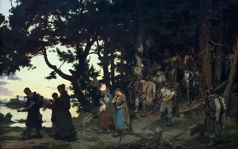 Kazimierz Alchimowicz, Gedymin’s funeral