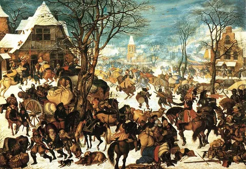 Roelandt Savery, Pillaging of a Village