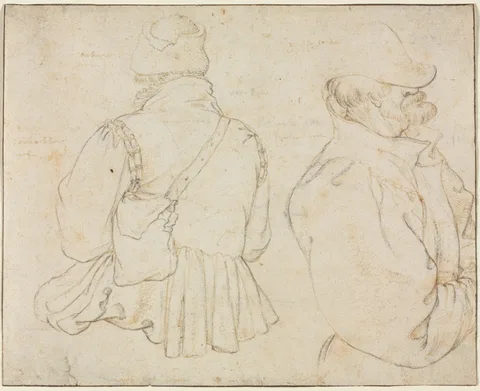 Roelandt Savery, Two Bohemian Peasants in Half-Length