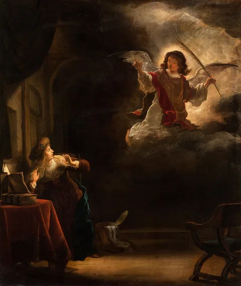 Salomon Koninck, The Annunciation