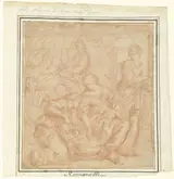 Giovanni Francesco Romanelli, De geboorte van Johannes de Doper