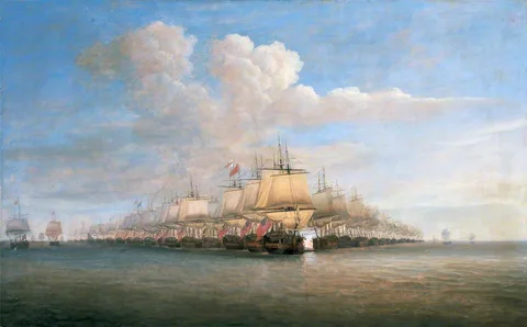 Dominic Serres, The Action off Porto-Novo