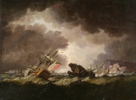 Dominic Serres, Ships on a Lee Shore