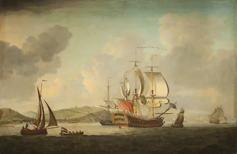 Dominic Serres, View of Dover