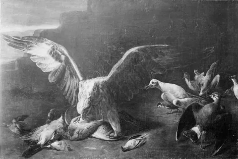 Adriaen van Utrecht, An Eagle among Small Birds