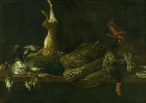 Adriaen van Utrecht, Still Life with Game on a Table