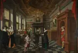 Dirck van Delen, A Seven-Part Decorative Sequence: An Interior