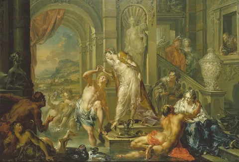 Johann Georg Platzer, The Pleasures of the Seasons: Summer