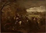 Francesco Simonini, A battle scene