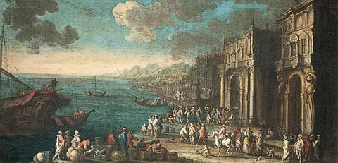 Francesco Simonini, Port Scene