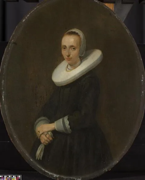 Gerard ter Borch Ii, Portrait of Johanna Bardoel (d. after 1667)