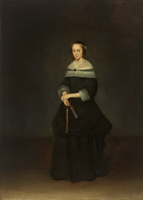 Gerard ter Borch Ii, Portrait of Johanna Quadacker (1640-1672)