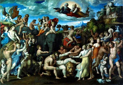 Benvenuto Tisi, The Triumph of Bacchus