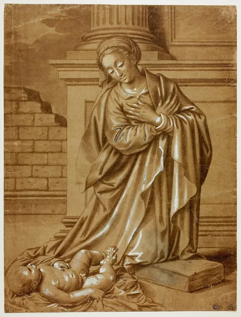 Benvenuto Tisi, Madonna and Child